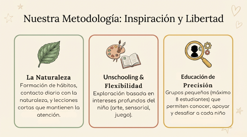 Nuestra Metodología: Inspiración y Libertad - Charlotte Mason, Unschooling y Educación de Precisión